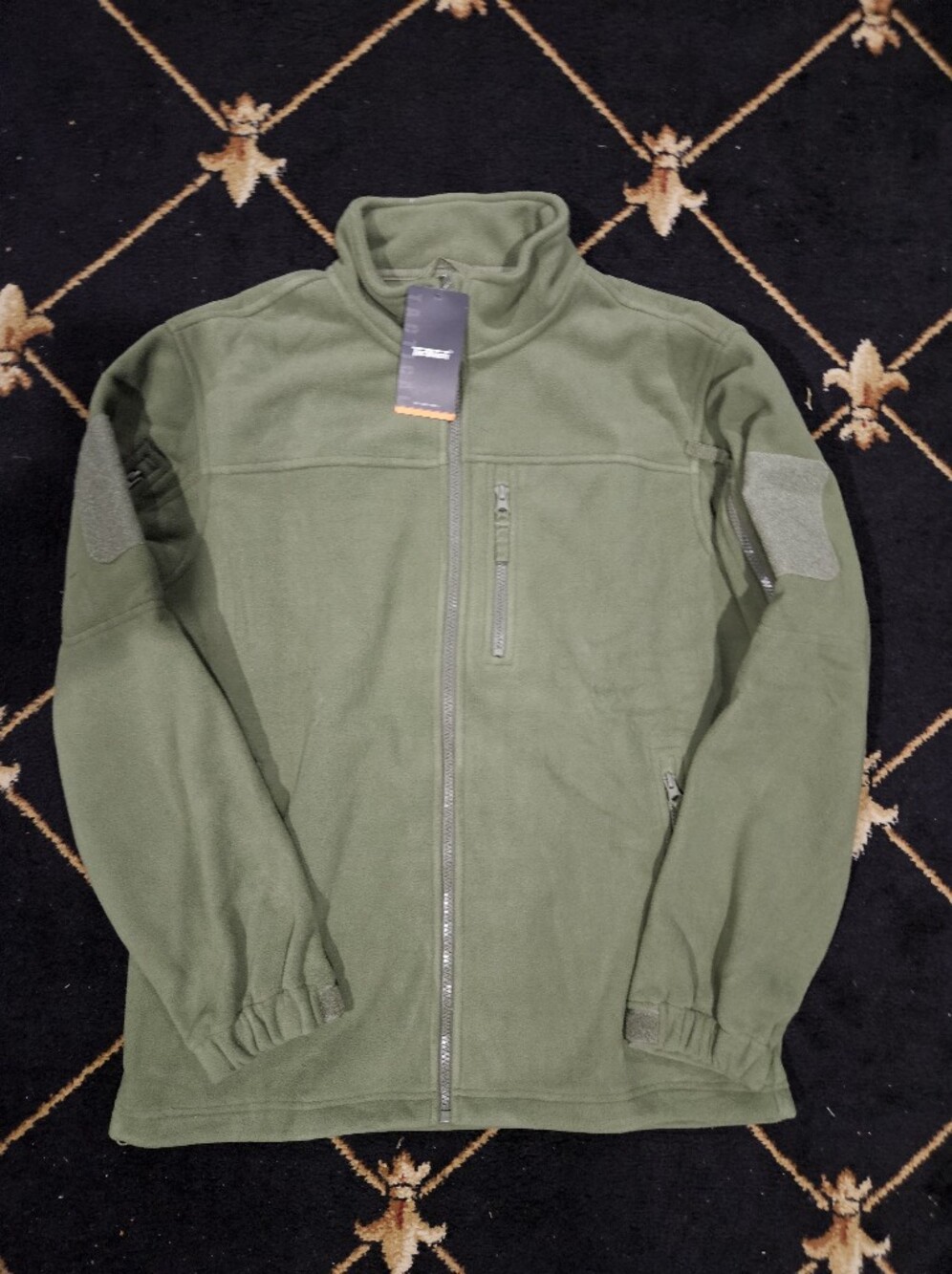 Men's Fleece Lined Jackets Full-Zip Winter Warm Outdoor Hiking Casual Work Coat
